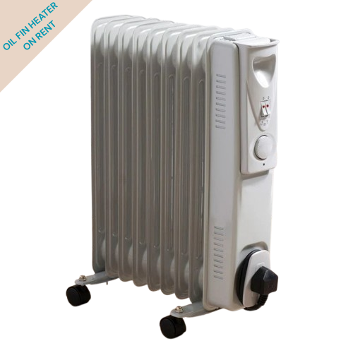 OIL FIN HEATER ON RENT BOOK
