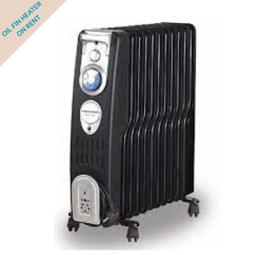 OIL FIN HEATER ON RENT BOOK