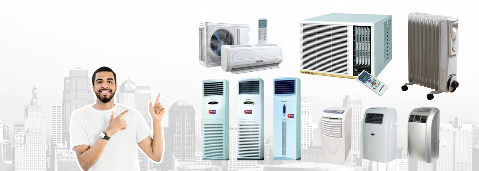 tower ac on rent book online