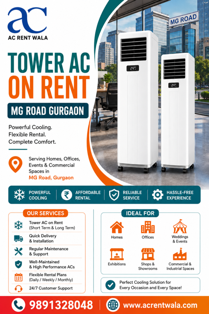 Tower AC on Rent MG Road Gurgaon