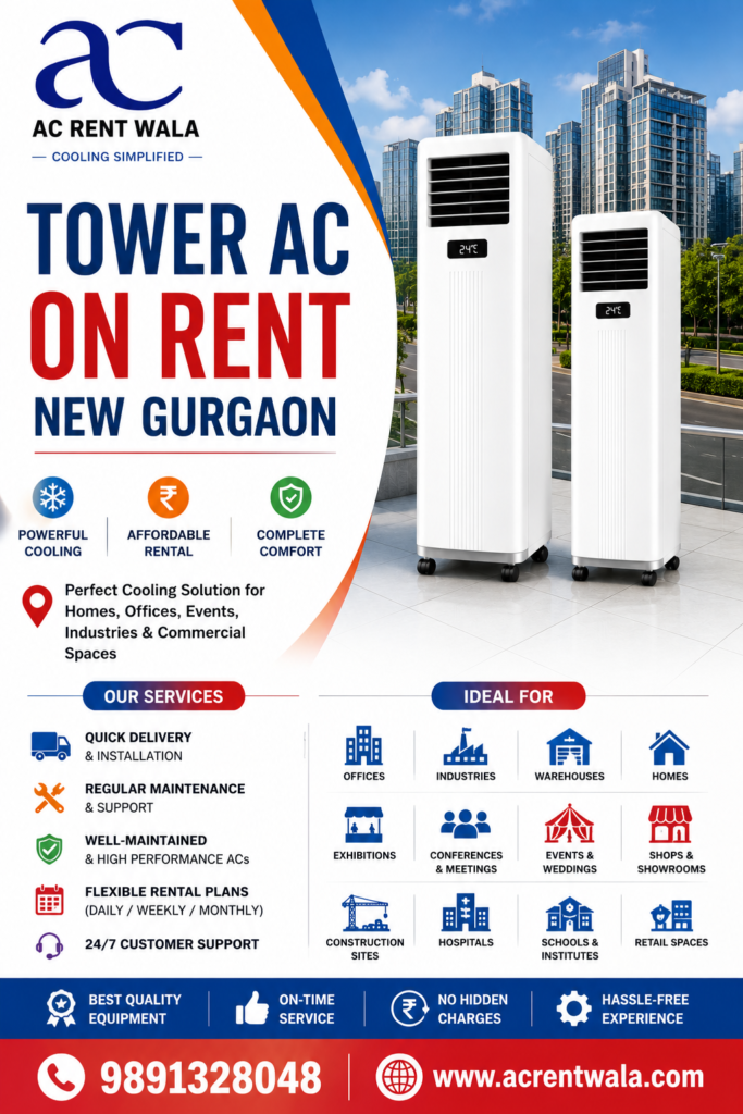 Tower AC on Rent New Gurgaon